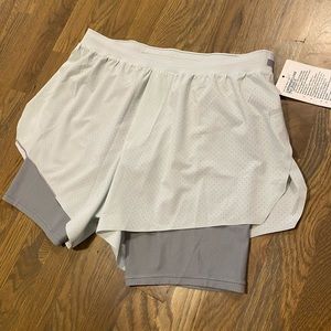 NWT LULULEMON LIGHTWEIGHT 4” RUN SHORT W/ LINER (ASKING PRICE IS FIRM)